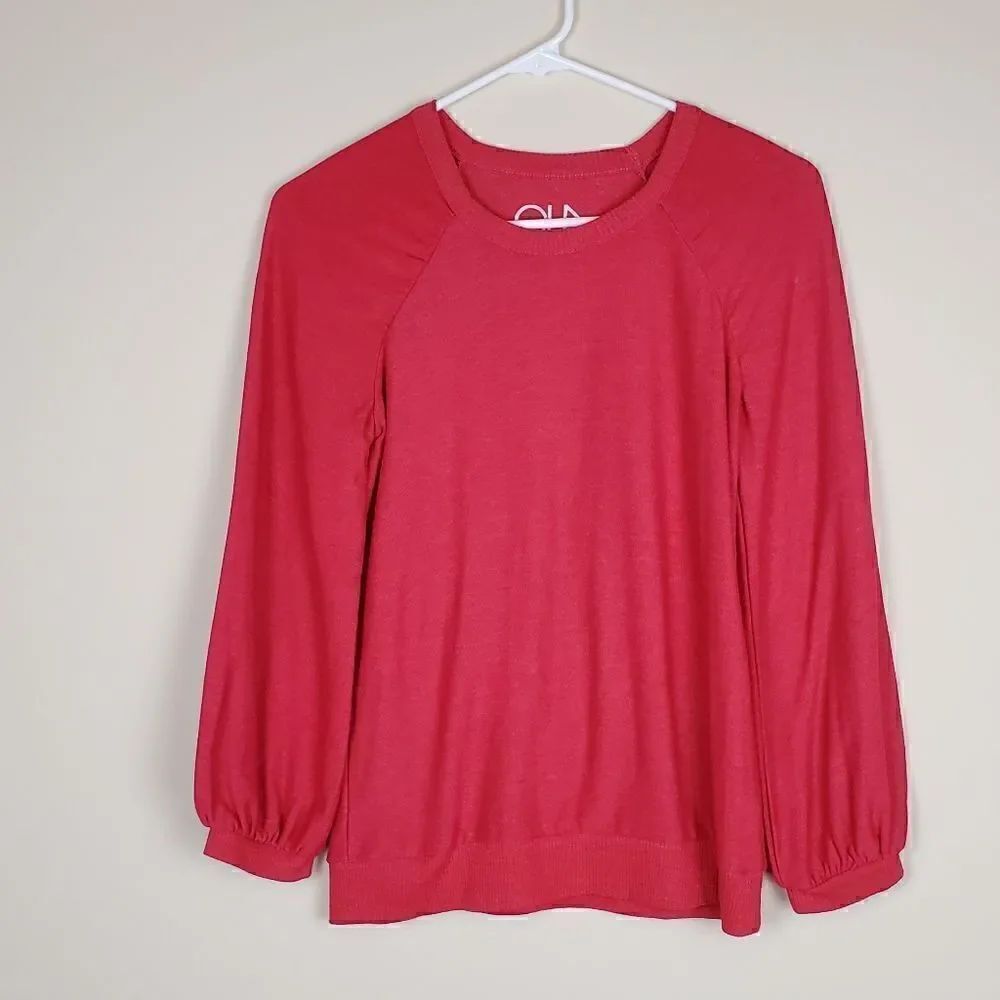 Chaser Red Long Sleeve Top